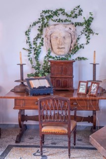 Interior of Villa San Michele, the life's work at Capri of the Swedish physician and author Axel