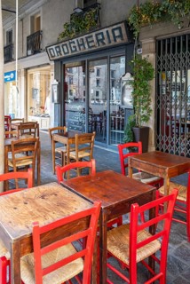 Café, Mantua, Mantova, Italy, Europe