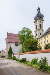 Convict church in Ehingen (Danube), Baden-Württemberg, Germany, Europe