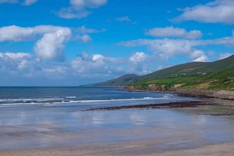 Inch Strand, Dingle Bay, Dingle Peninsula, County Kerry, Ireland, Europe
