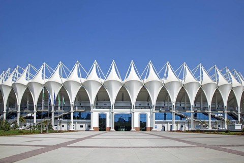 Bunyodkor Stadium, multi-purpose sports stadium in Tashkent, Uzbekistan, Asia