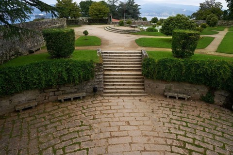 Castro de Vigo park in Galicia of Spain