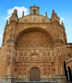 San Esteban Convent in Salamanca at Spain of Dominicos