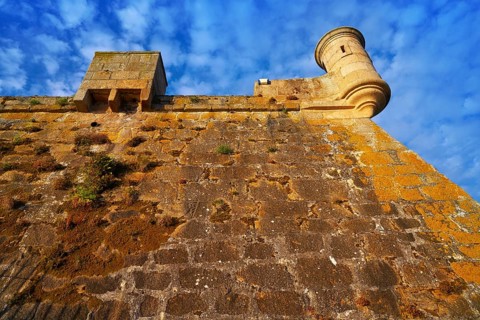 Castelo de San Anton in La Coruna of Galicia Spain