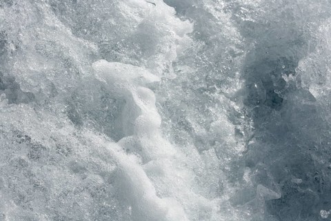Blue water textures, waves foam, action, mediterranean sea