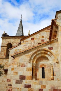 Zamora San Cipriano church in Spain by Via de la Plata way to Santiago