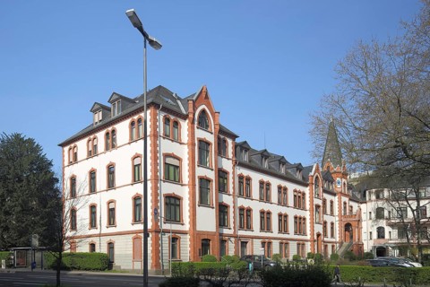 Hospital Asklepios Paulinen Klinik, Rheingauviertel, Wiesbaden, Taunus, Hesse, Germany, Europe