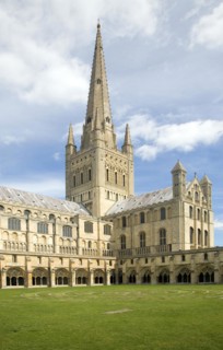 Norwich cathedral, Norwich, Norfolk, England, UK