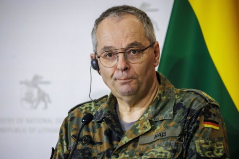 The Inspector General of the Army, Lieutenant General Alfons Mais. Berlin, 08.04.2024
