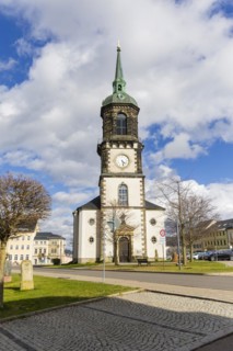 Frauenstein Town Church "Zu unserer lieben Frau", Frauenstein, Saxony, Germany, Europe
