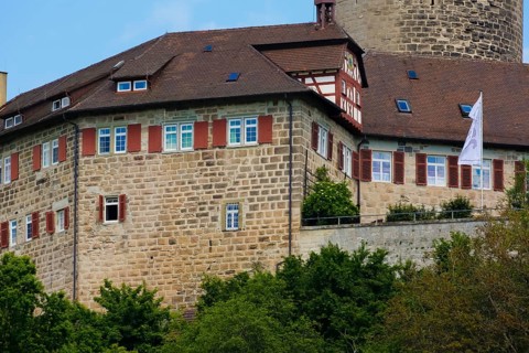 Reichenberg Castle, Staufer castle complex, hilltop castle, historical building, built between 1230