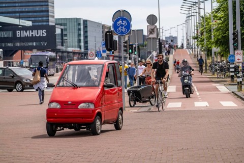 Minicar, model Canta, very small car, up to 45 km/h, may be driven from 15 years of age, may use