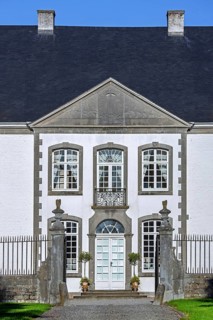 Château de Deulin, Château de Harlez, 18th century castle near Hotton, province of Luxembourg,