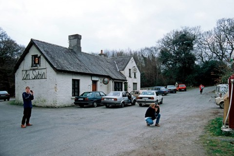 An Sibin Bar, Lauragh, Ring of Beara, County Kerry, Republic of Ireland, April 1996, vintage,
