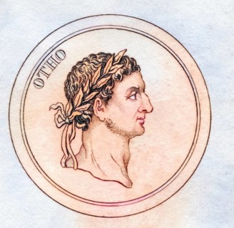Marcus Salvius Otho AD32, 69 also called Marcus Salvius Otho Nero Roman Emperor from the book