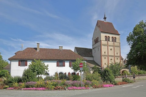Romantic UNESCO St Mary and St Mark's Monastery Church, Münster, Mittelzell, Reichenau Island,