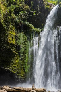 Sendang Gile waterfall, nature, landscape, flowing, river, fresh, clear, clean, environment,
