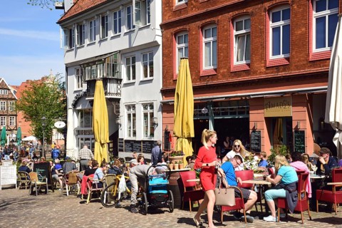 Europe, Germany, Lower Saxony, Stade, Hamburg Metropolitan Region, Hanseatic City, Hanseatic