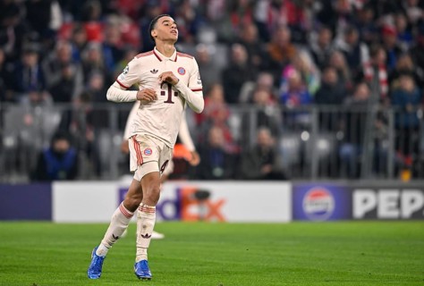 Jamal Musiala FC Bayern Munich FCB (42) Champions League, Allianz Arena, Munich, Bavaria, Germany,