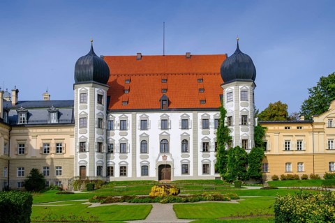 Maxlrain Castle, Upper Bavaria, Bavaria, Germany, Europe