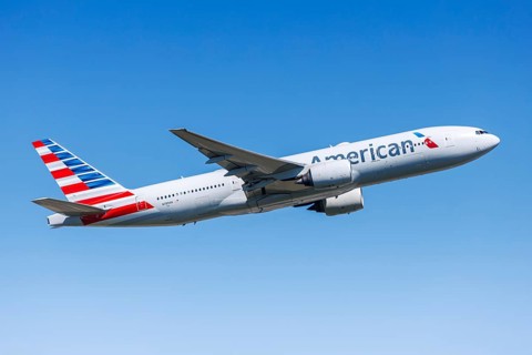 An American Airlines Boeing 777-200ER aircraft with the registration number N789AN at Frankfurt