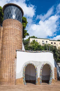 Villa Comunale Vietri sul Mare, Vietri sul Mare, Amalfi Coast, Salerno, Campania, Italy, Europe