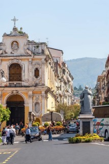 Piazza Tasso in Sorrento, Campania, Italy, Europe