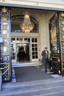 Foyer of Westin Palace Hotel, Madrid city centre, Spain opened 1912
