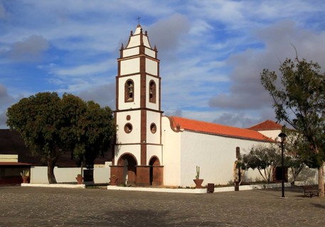 Historic church, Santo Domingo de Guzman, Tetir village, Fuerteventura, Canary Islands, Spain,
