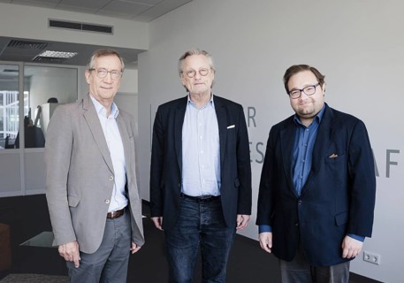Peter Brandt, recorded during an interview at the NBR office in Berlin. 09.05.2022