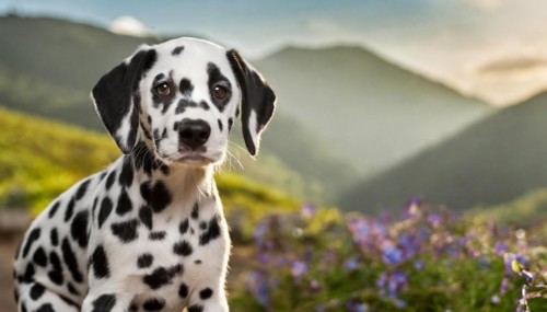 Pets, Dog, Dalmatian, Puppy, AI-generated, AI generated