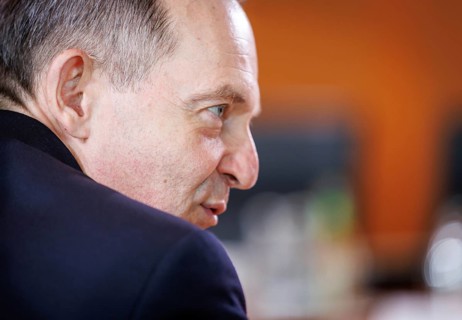 Volker Wissing, Federal Minister of Transport and Digitalisation, pictured at the start of a