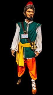 Cappelletto, 1630, soldiers of Balkan or Greek origin, military museum, planned town with