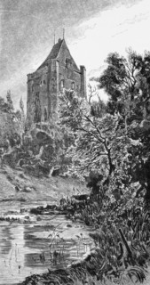 Ritzebüttel Castle, Cuxhaven, Lower Saxony, castle tower, lake, park, Germany, historical