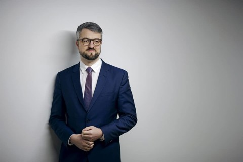 Wolf Heinrich Reuter, State Secretary at the Federal Ministry of Finance, poses for a photo.