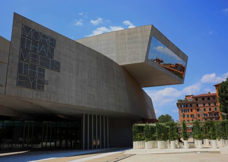 Museo nazionale delle arti del XXI secolo or MAXXI, national museum of 21st-century arts, museum of