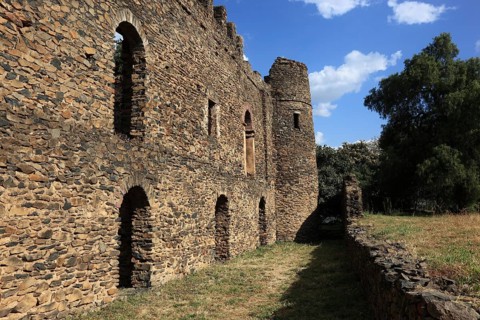 Amhara region, in the Gemp palace complex in Gondar, Gonder, UNESCO, world, heritage, cultural