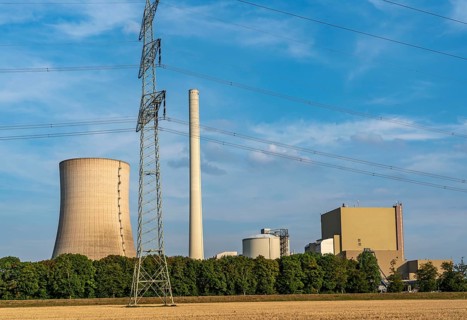 The Heyden power plant, coal-fired power plant, which was shut down in July 2021 and kept as a grid