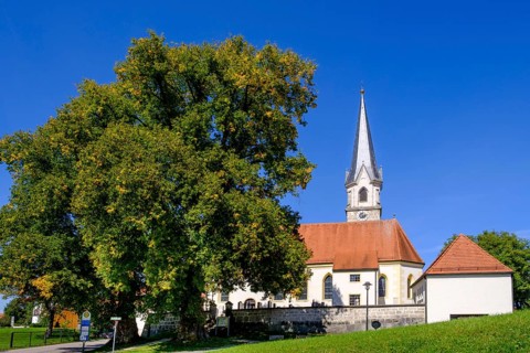 Church of the Nativity of the Virgin Mary, Berganger near Grafing near Munich, Upper Bavaria,