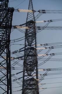 380 kV system, switchgear, from the transmission system operator Amprion, in the Emscherbruch in