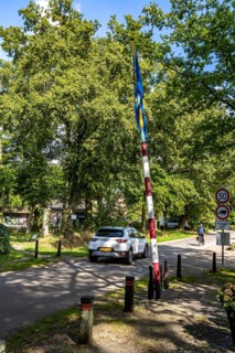 The so-called Green Border, at the former border crossing Grenzweg near Straelen-Kastanienburg and