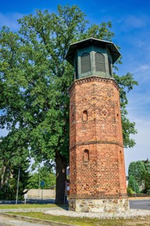 Biehla bell tower, Elsterwerda, Brandenburg, Germany, Europe