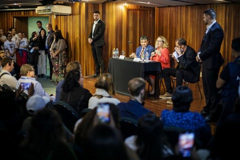 Svenja Schulze (SPD), Federal Minister for Economic Cooperation and Development, during a visit to