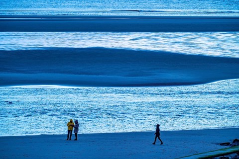 West beach, beach walk, beach, island, East Frisia, winter, season, autumn, Lower Saxony, Germany,