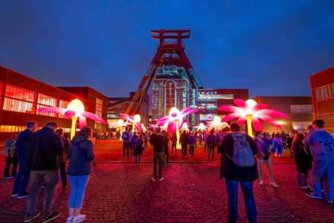 Extraschicht, the long night of industrial culture, cultural festival across the Ruhr region, 35