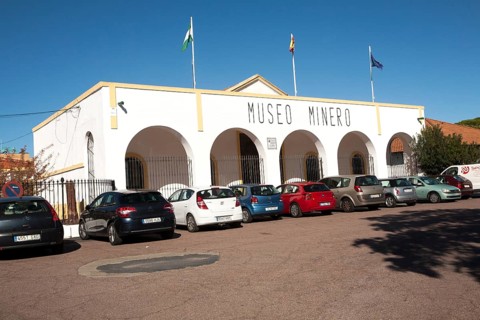 Museo Minero mining museum in Rio Tinto mining area, Minas de Riotinto, Huelva province, Spain,