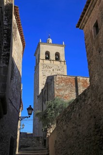 Iglesia de Santa Maria la Major church, medieval town of Trujillo, Caceres province, Extremadura,