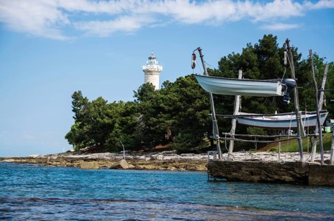 Lighthouse in Savudrija, Istiren, Croatia, Croatia, Europe