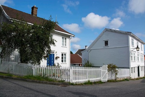 Mandal, the southernmost town in Norway, in summer, Norway, Europe