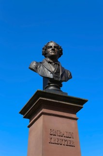 Monument in honour of Conradin Kreutzer, musician, conductor and composer, bust by Hans Baur,